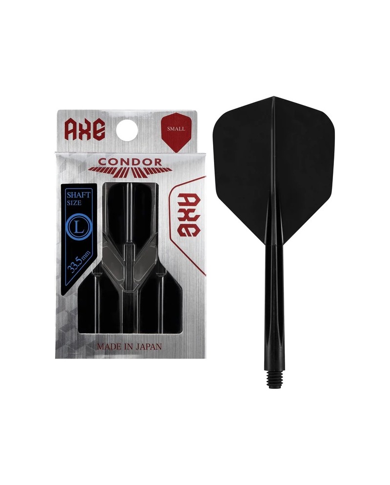 Condor AXE Dart Flights Small Black
