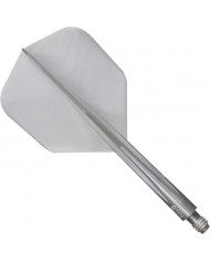 Condor AXE Metallic Dart Flights Small Pearl Silver