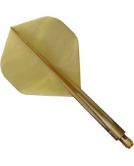 Condor AXE Metallic Dart Flights Standard Gold