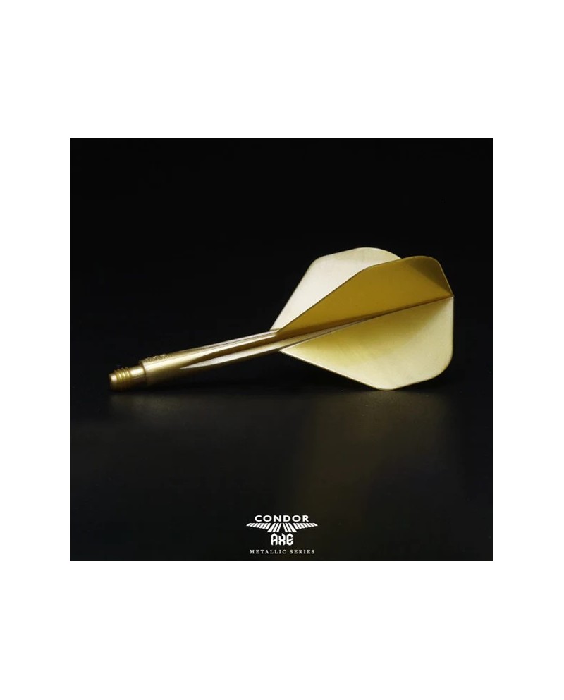 Condor AXE Metallic Dart Flights Standard Gold