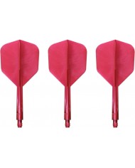 Condor AXE Metallic Dart Flights Small Red