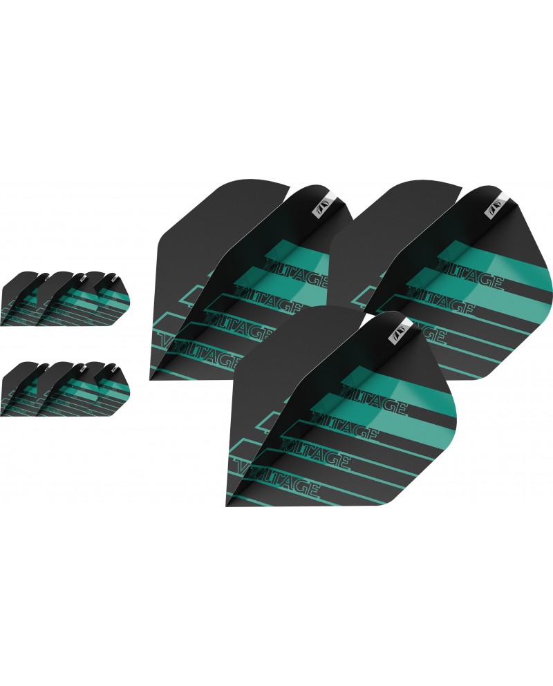 Target Pro Ultra Rob Cross No2 Flights - 3 Sets - Black