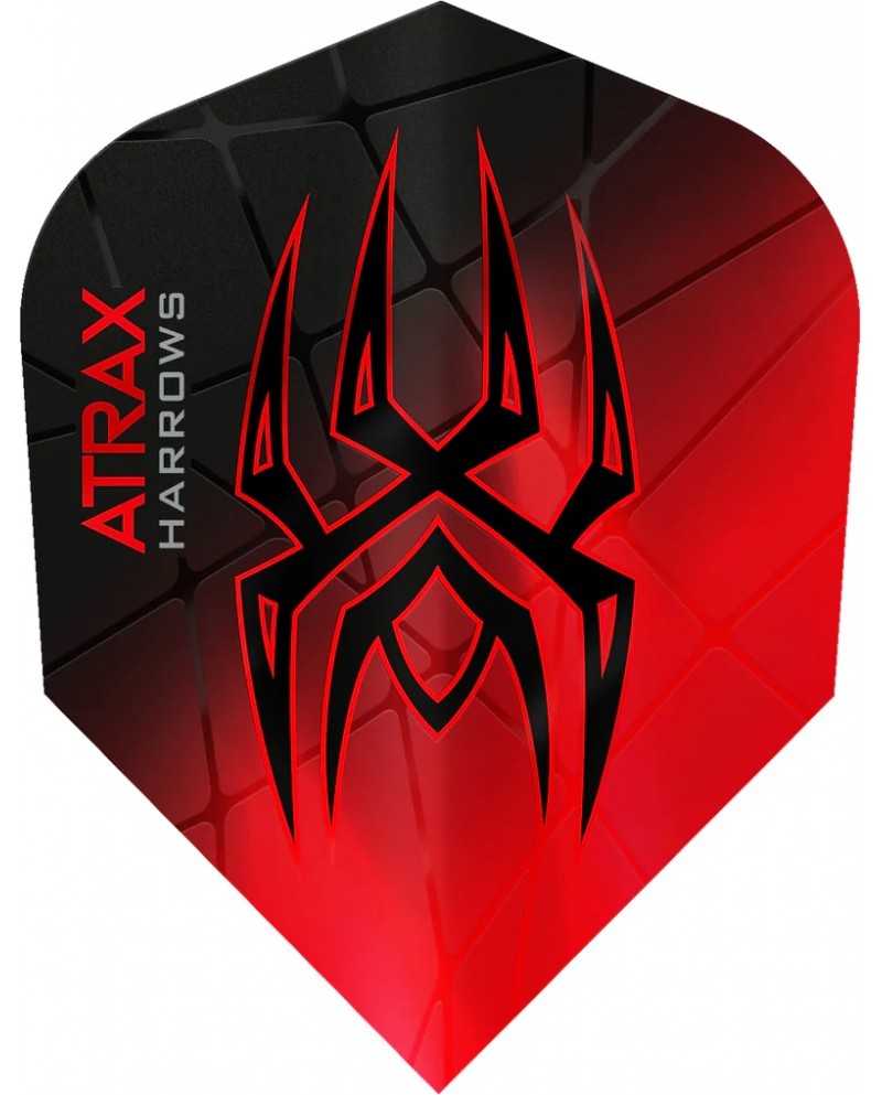 Harrows Atrax No6 Flights Red