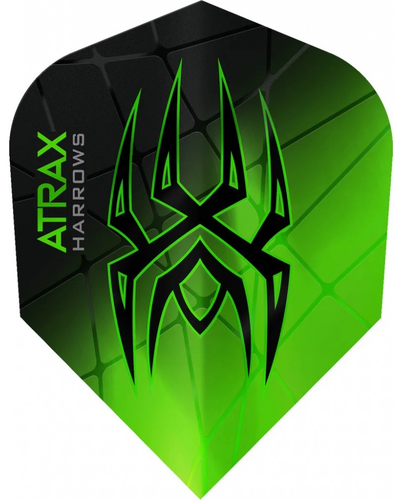 Harrows Atrax No6 Flights Green