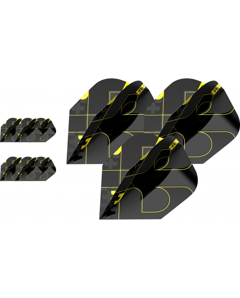Target 3 Sets Pro Ultra Bolide Void No6 Flight