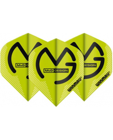 Winmau Mega Standard MvG Green & Black