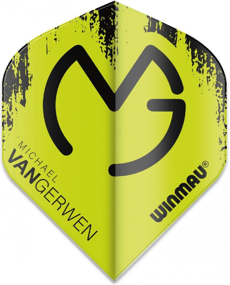 Winmau Mega Standard MvG Green & Black