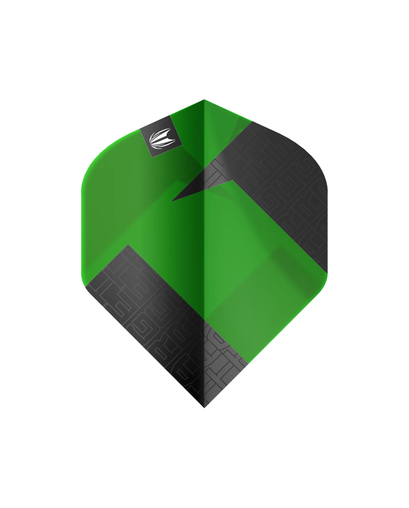 Target Tag Ten-X Flights Green - 3 Sets