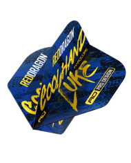Red Dragon Luke Humphries Signature Blue Flights