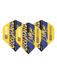 Red Dragon Luke Humphries Signature Yellow Flights