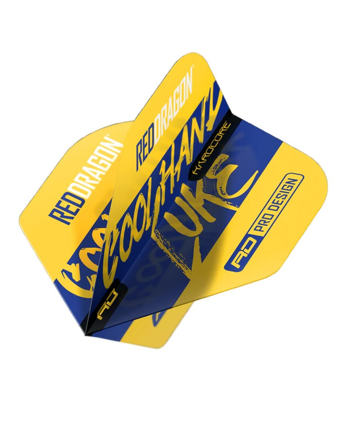 Red Dragon Luke Humphries Signature Yellow Flights