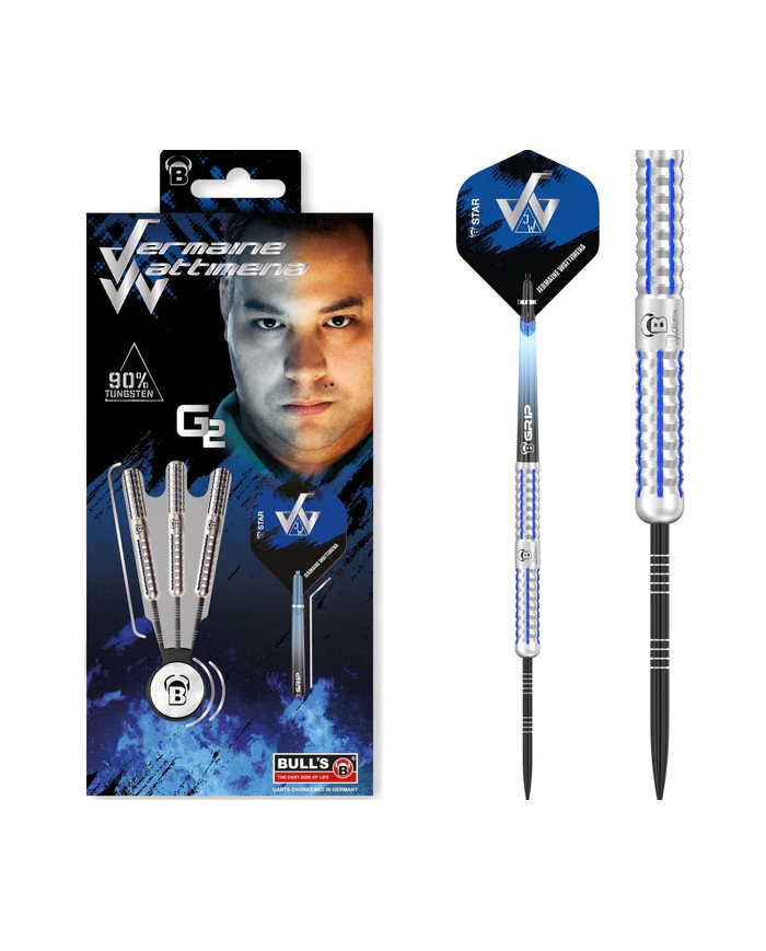 Bulls Jermaine Wattimena Gen 2 Steel Tip Darts 24g