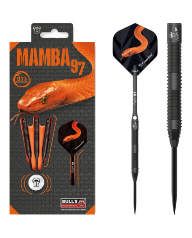 Bulls Mamba 97 M5 Black Titanium Darts Bulls Mamba 97 M5 Black Titanium Darts