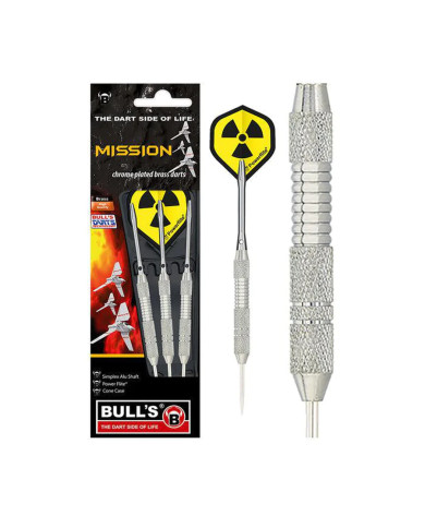 Bulls Mission Brass Steel Tip Darts Bulls Mission Brass Steel Tip Darts