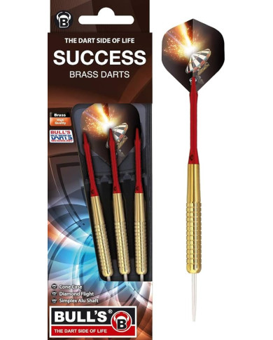 Bulls Success Brass Steel Tip Darts