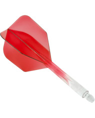 Condor AXE Gradient Dart Flights - Small Red