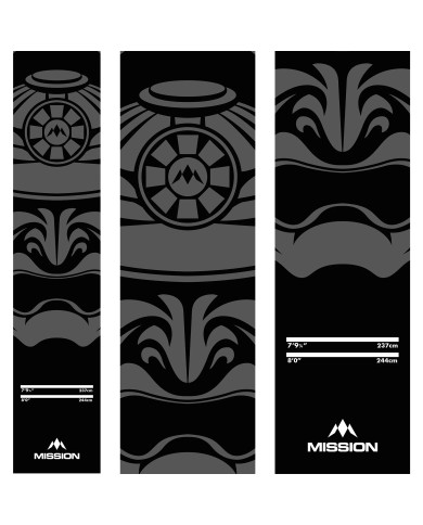 Mission Lightweight Carpet Dart Mat - Samurai