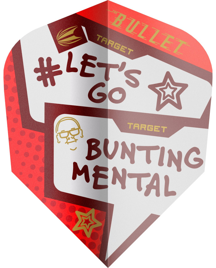 Target Pro Ultra Stephen Bunting Mental Flights (3 sets) - Ten-X