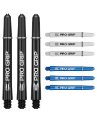 Target 3x Sets Pro Grip Shafts - Black/White/Blue