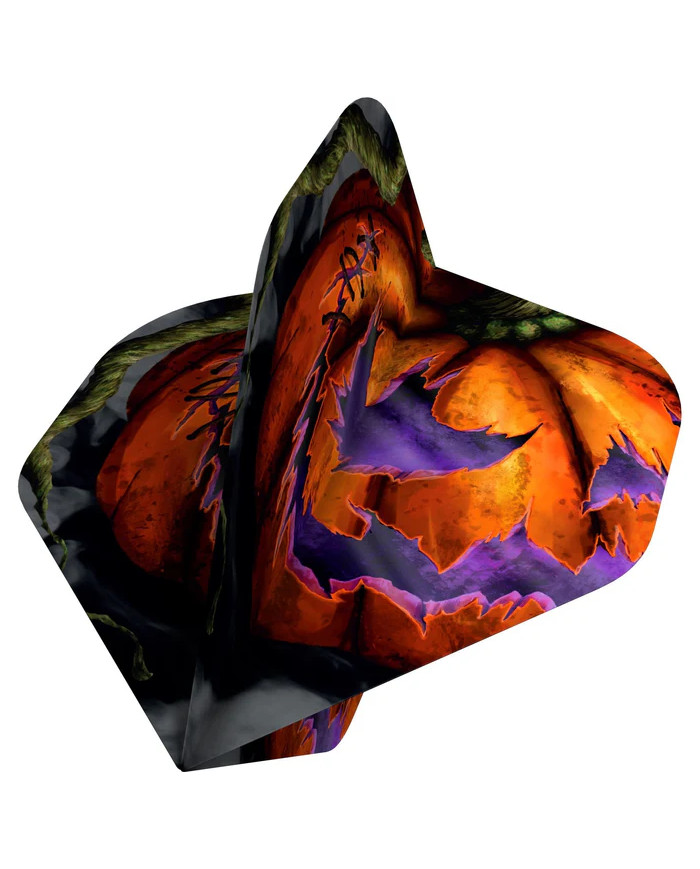Designa Horror Show Dart No2 Flights - Pumpkin