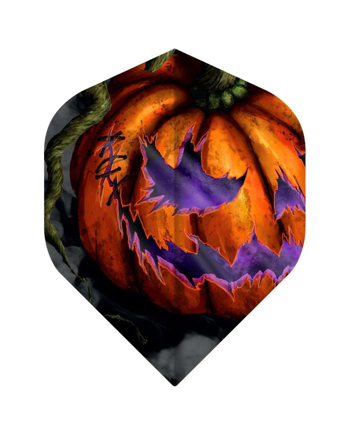Designa Horror Show Dart No2 Flights - Pumpkin