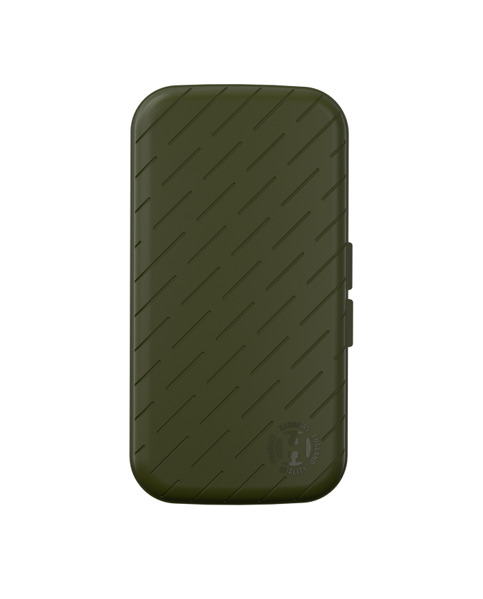 Harrows Slim Case Green