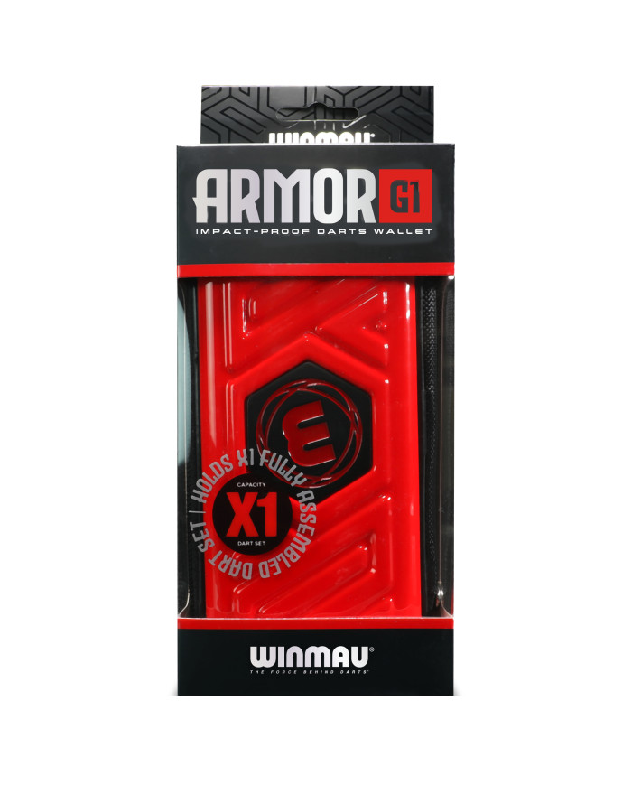 Winmau G1 Armor Wallet Red