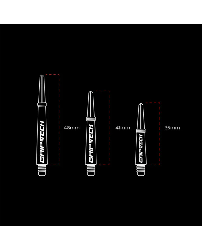 GOAT Griptech Shafts - White