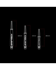 GOAT Griptech Shafts - White
