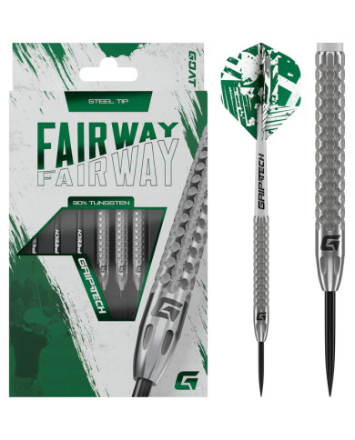 GOAT Fairway V2 Darts - Steel Tip - 90% Tungsten