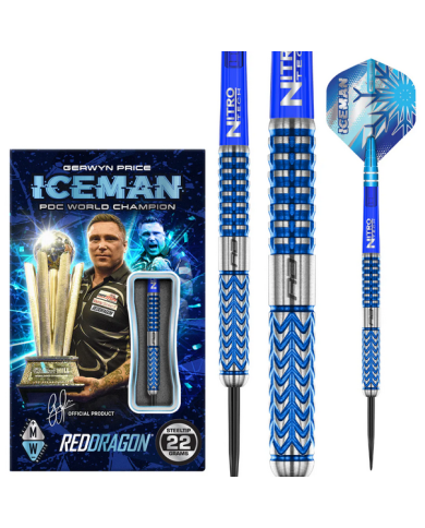 Gerwyn Price Glacier 90% Tungsten Darts Gerwyn Price Glacier 90% Tungsten Darts