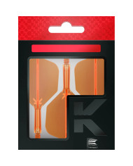 Target K-Flex Dart Flight System No.6 - Neon Orange