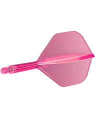Target K-Flex Dart Flight System No.2 - Neon Pink