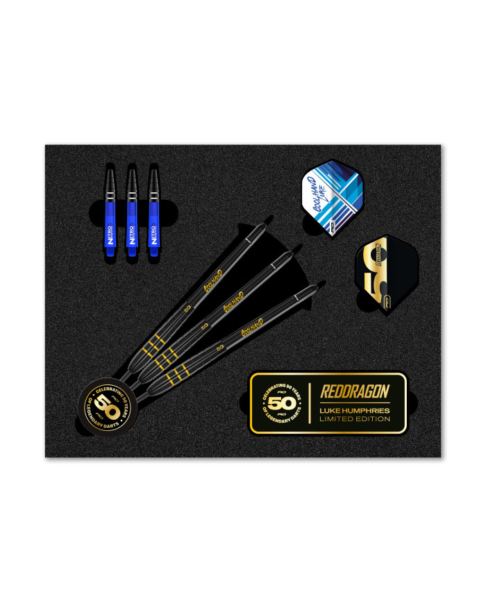 Red Dragon Luke Humphries 50th Anniversary Darts