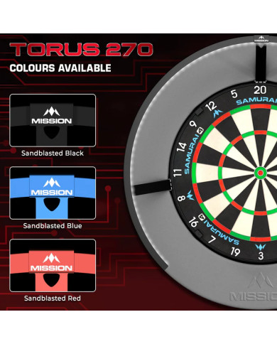Mission Torus 270 - Dartboard Lighting - USB-C Mission Torus 270 - Dartboard Lighting - USB-C