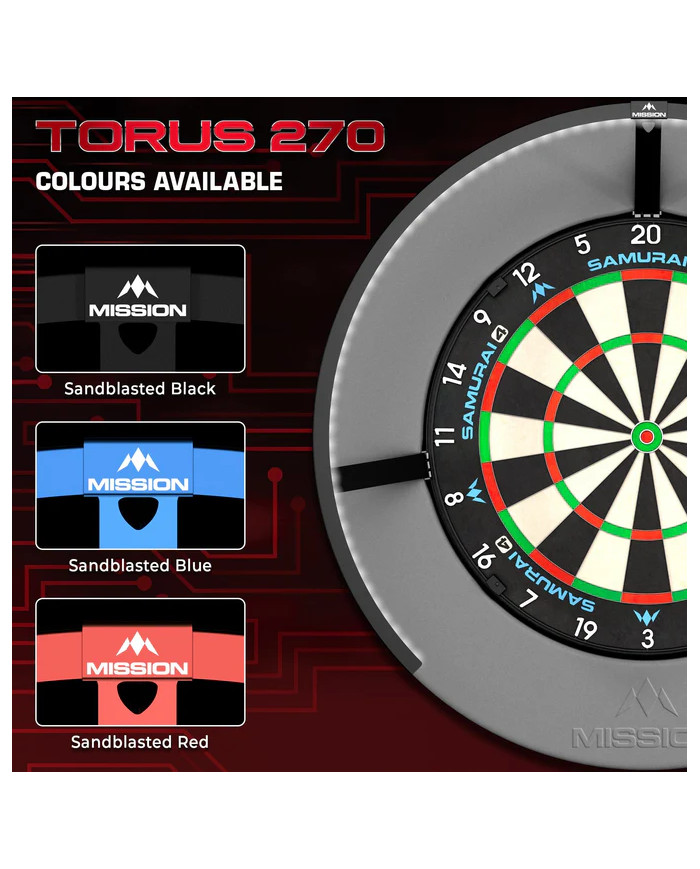 Mission Torus 270 - Dartboard Lighting - USB-C