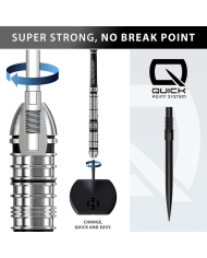 Harrows Supergrip QP Tapered 90% Darts
