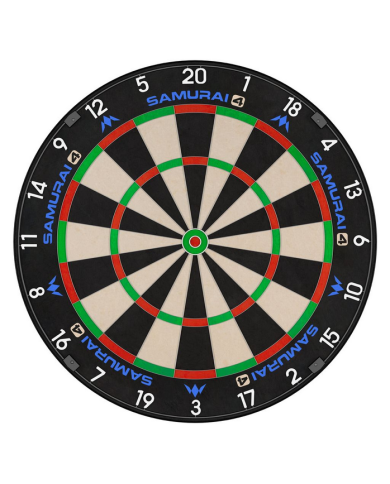 Mission Samurai 4 Dartboard Professional - Knife Wire - White Spider