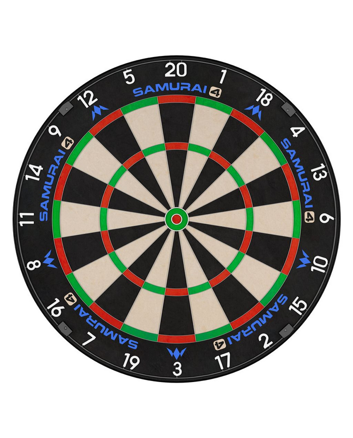 Mission Samurai 4 Dartboard Professional - Knife Wire - White Spider