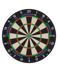 Mission Samurai 4 Dartboard Professional - Knife Wire - White Spider