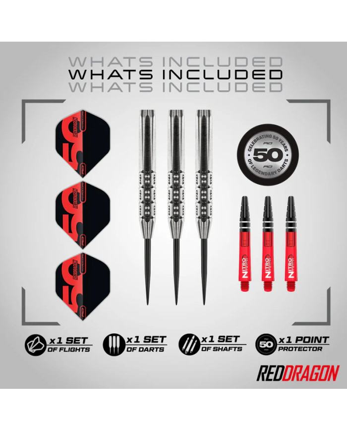 Red Dragon Hexoset 3 Darts - 25g