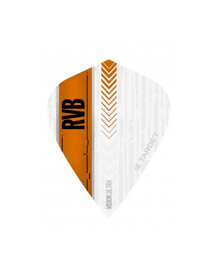 Target Vision Ultra Raymond Van Barneveld Kite Flights - White/Orange