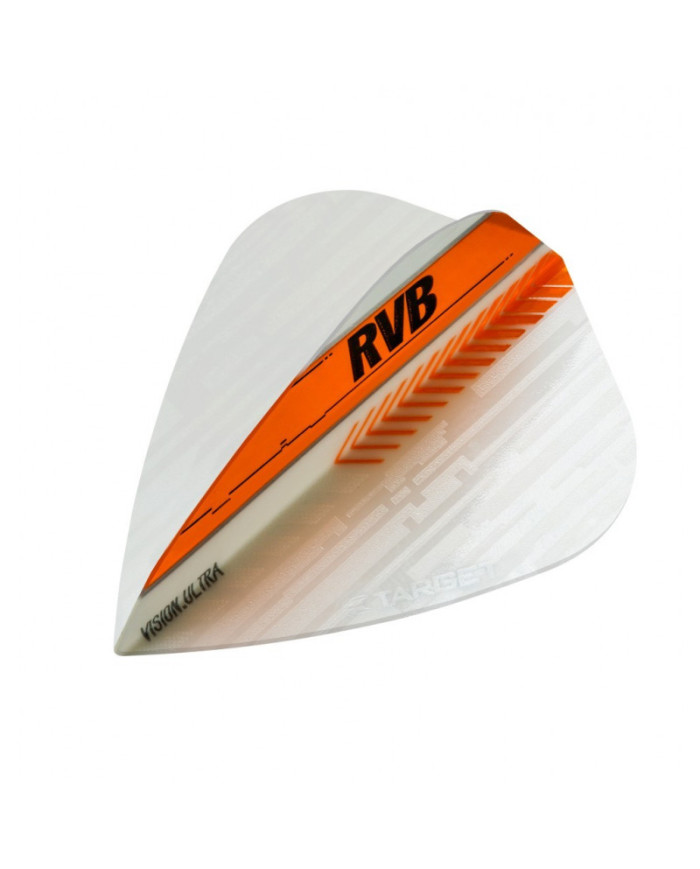 Target Vision Ultra Raymond Van Barneveld Kite Flights - White/Orange