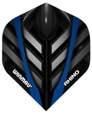 Winmau Rhino Standard Flights - Grey & Blue