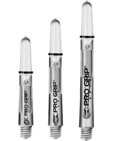 Target Pro Grip Spin Shafts Clear