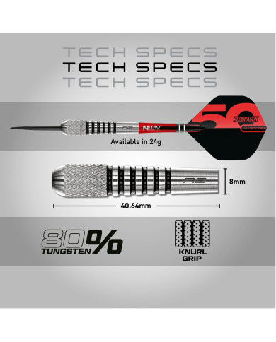Red Dragon Flightmaster Torpedo 2 80% Limited Edition - Darts