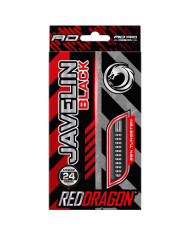 Red Dragon Javelin Black Darts - 24g