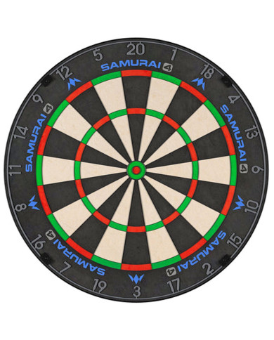 Mission Samurai 4 Dartboard Professional - Knife Wire - Graphite Grey