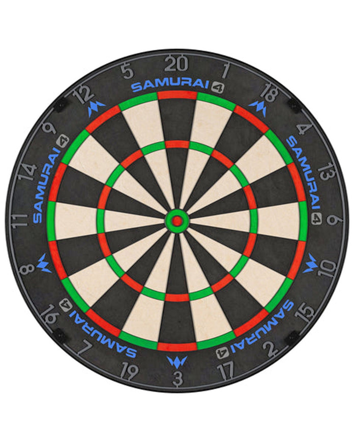 Mission Samurai 4 Dartboard Professional - Knife Wire - Graphite Grey