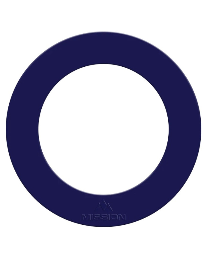 Mission Dartboard Surround Heavy Duty - Embossed Logo - Blue